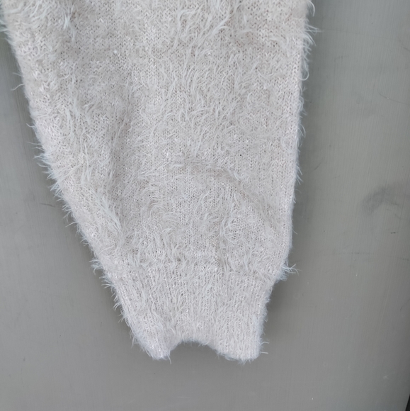 Lulu's Road to Cozy Taupe Fuzzy Eyelash Drawstring Joggers - Picture 4 of 7